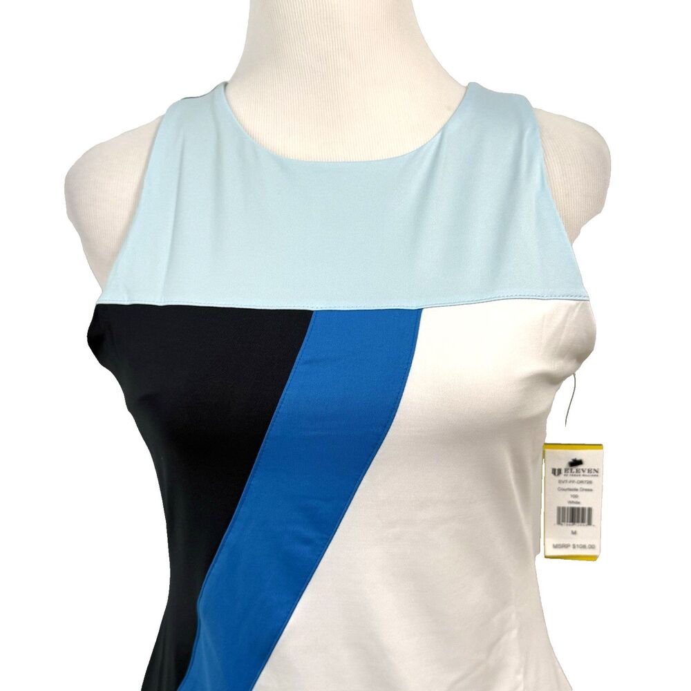 New EleVen Venus Williams Courtside Tennis Dress Medium Pickleball Golf Blue - Picture 2 of 9